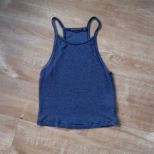 Brandy Melville high neck crop tank